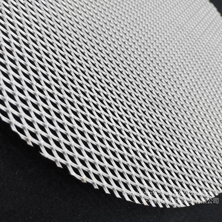 1mm厚钛扩展网孔径36mm 过滤用钛支撑网 菱形拉伸钛网 安恒