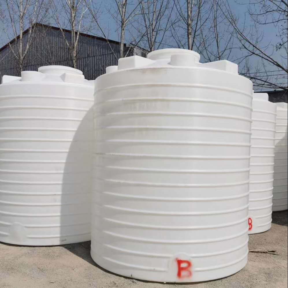 东营塑料桶批发 5吨PE水箱 化工桶 外加剂复配设备 绿安