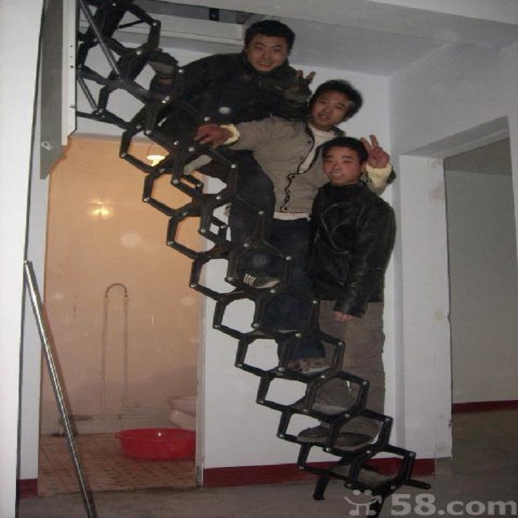 小型阁楼楼梯 唯佳电动阁楼楼梯 碳钢材质伸缩梯  Mitsubishi/三菱 小型阁楼楼梯