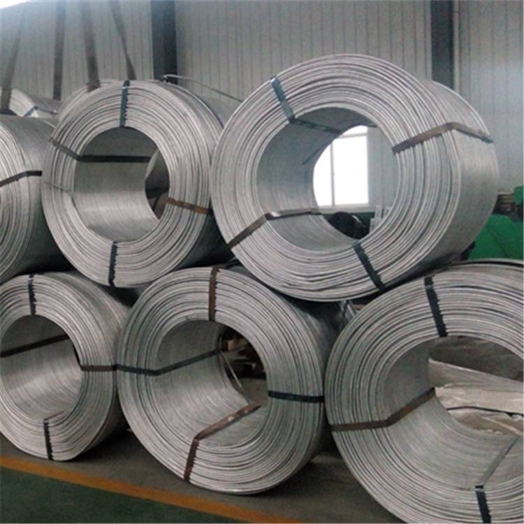 晟宏铝业供应10-14mm脱氧铝杆 直径13mm铝杆 炼钢铸造用铝线图片