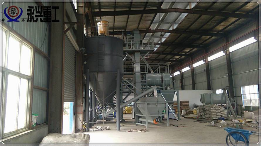 郑州永兴牌干粉砂浆设备干粉砂浆成套设备生产线