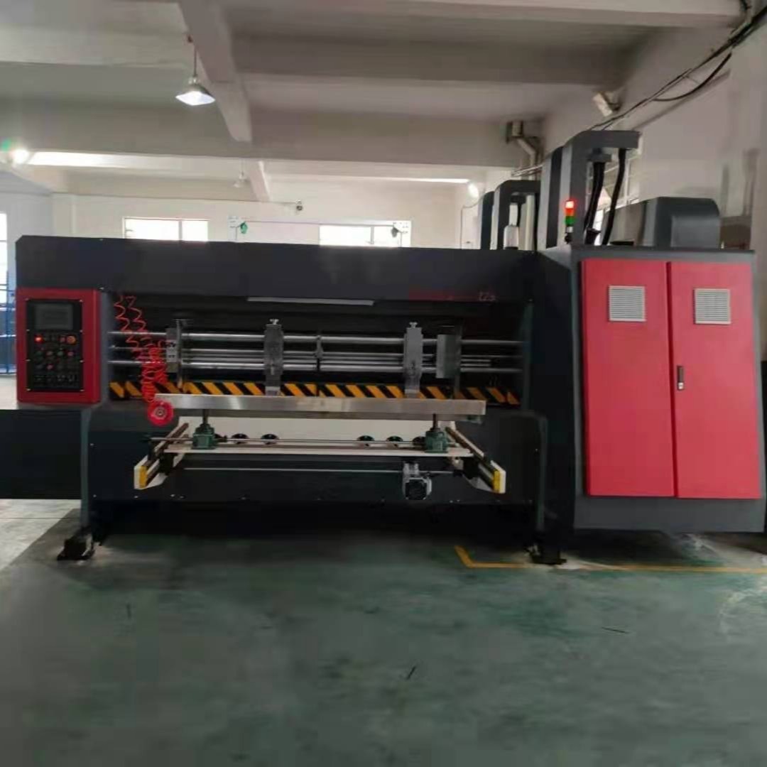 中速印刷开槽模切堆码机  中速水墨印刷开槽机机 BY-GYKM2600型  纸箱设备  博友机械