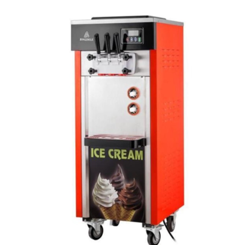 冰之乐BQL-825冰激凌机商用小型立式雪糕机圣代甜筒机冰淇淋机器图片