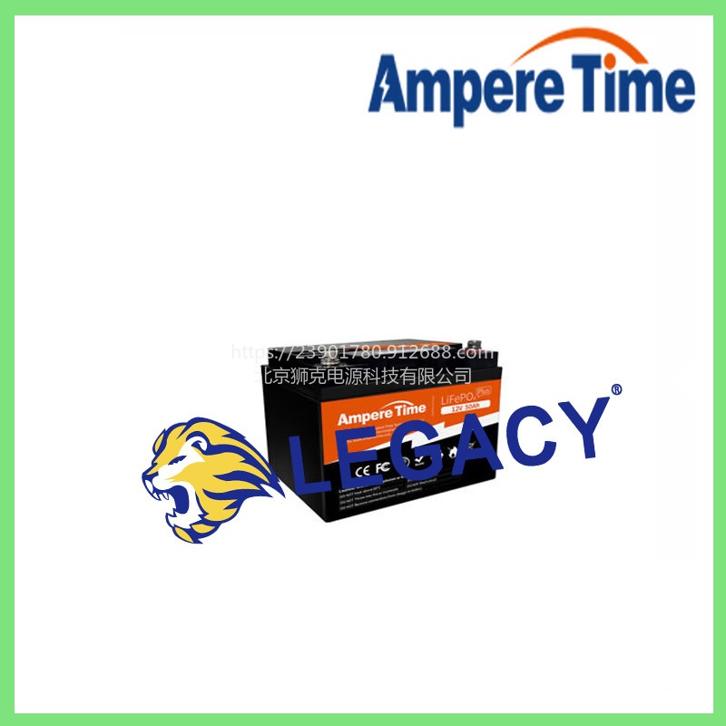 美国AmpereTime蓄电池12v 6ah LiFePO 4 锂电池 76.8w 适用于滑板车 out-门 功率应用图片