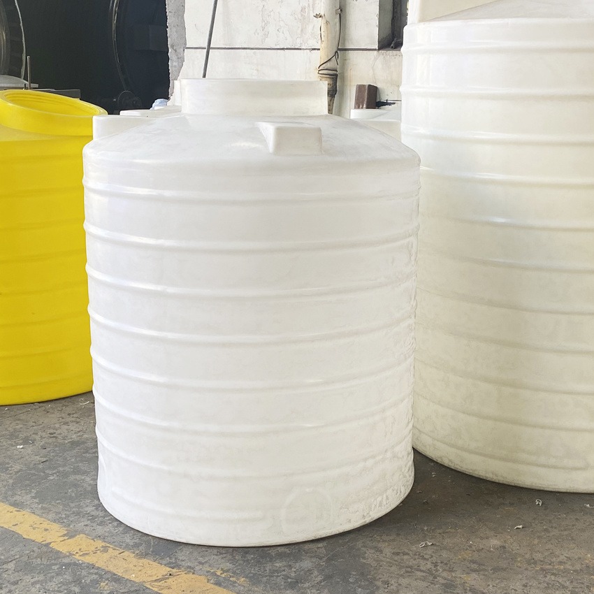 4吨塑料立式储罐浙东4000LPE化工容器食品级 搅拌装置配套