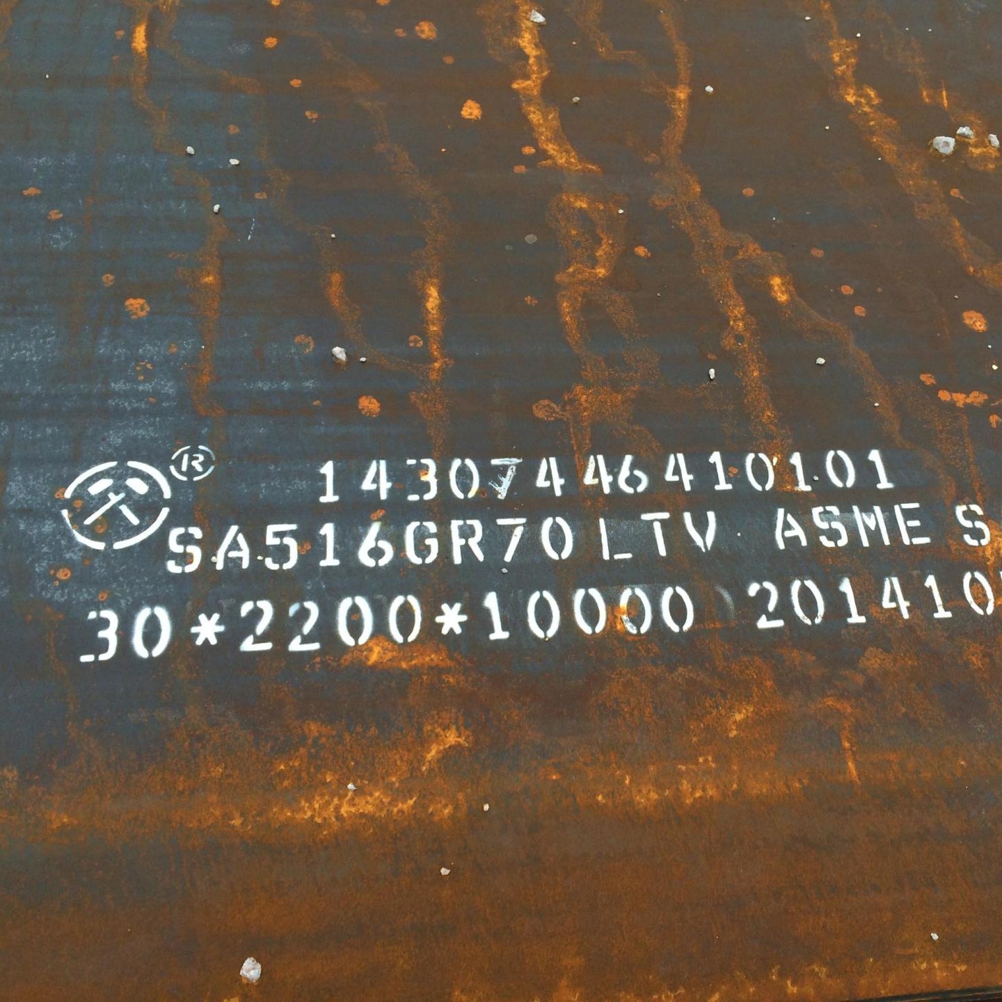 钢板切割 美标容器板 SA516gr70 中厚钢板零割下料
