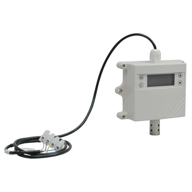埃韦森 温湿度传感器 进口芯片防粉尘输出4-20mA 一体壁挂显示型动环监测