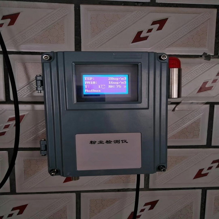 聚一搏固定式粉尘浓度检测仪 JYB-6A 485输出 TSP PM10 声光报警 后台管理 多通道图片