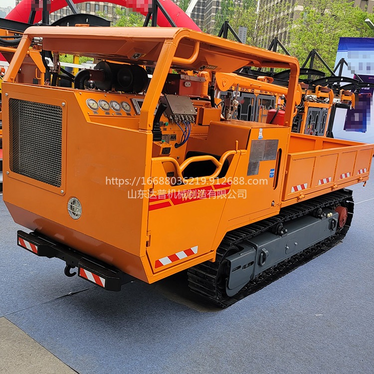 达普 DPK 矿用履带运输车 矿用工程自卸运输车 农用橡胶履带运输车图片