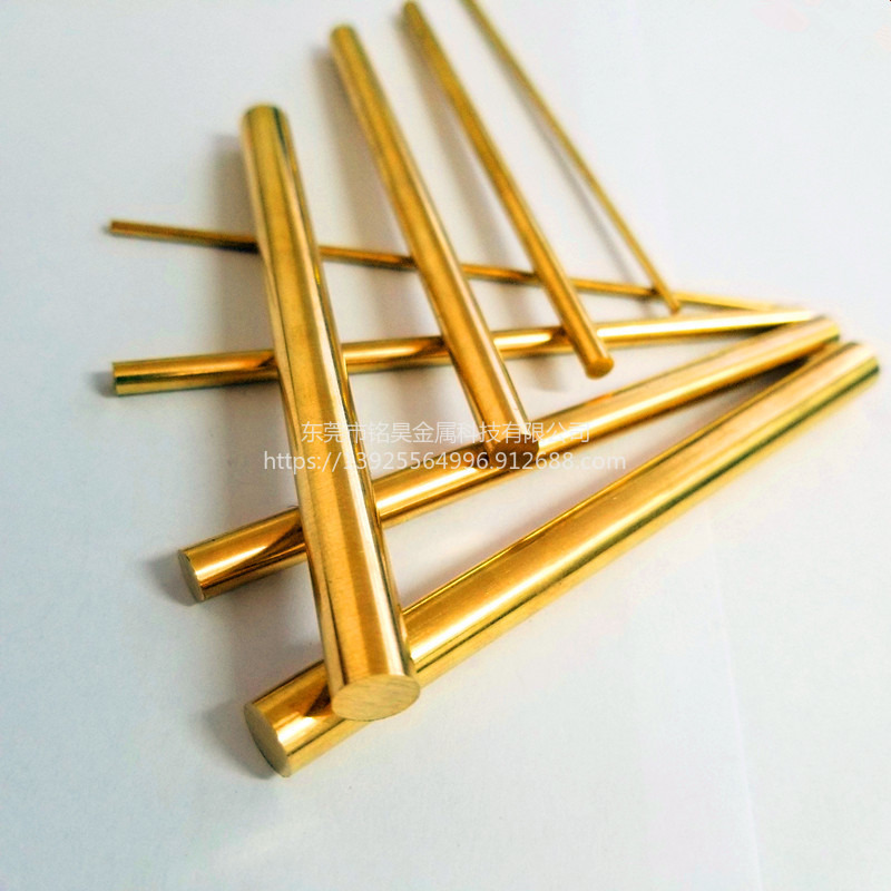 C3602环保黄铜棒铆料  五金螺丝螺母用黄铜铆料 HPPb60-2黄铜棒铆料现货规格齐全2-50mm 铭昊金属