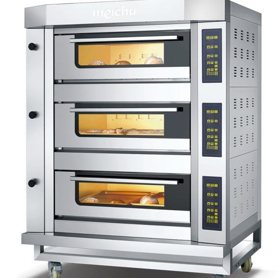 美厨商用烤箱 MZR-3Y-6中式燃气烤箱 三层六盘燃气烤炉 烘焙店烤箱