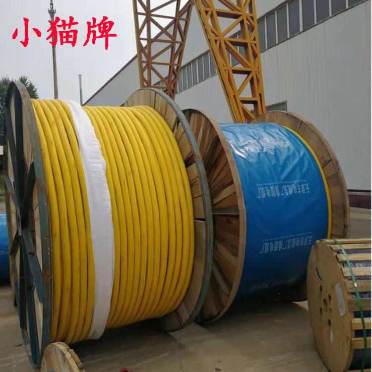 贵州采煤机橡套软电缆 小猫牌MCPTJ1140V矿用电缆产品规格图