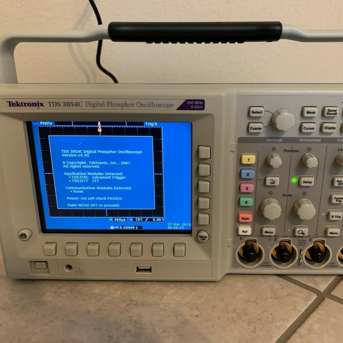 Tektronix泰克TDS3054C数字荧光示波器