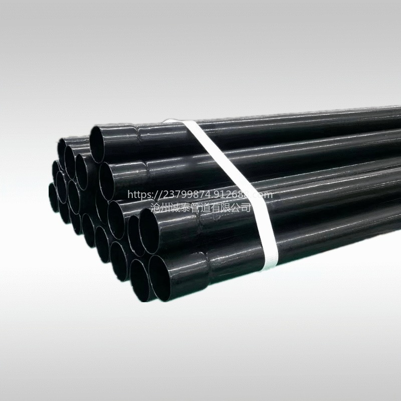 现货供应 热浸塑钢管 热浸塑电缆保护管 热浸塑电力穿线管 涂塑穿线钢管 生产厂家