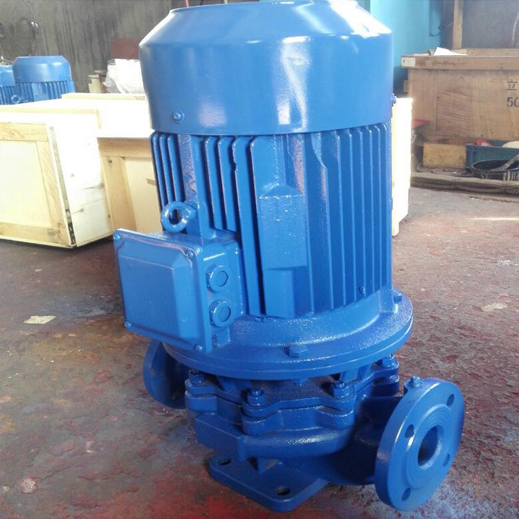 立式管道离心泵增压 水管试压泵ISG125-160(I)B管道泵规格