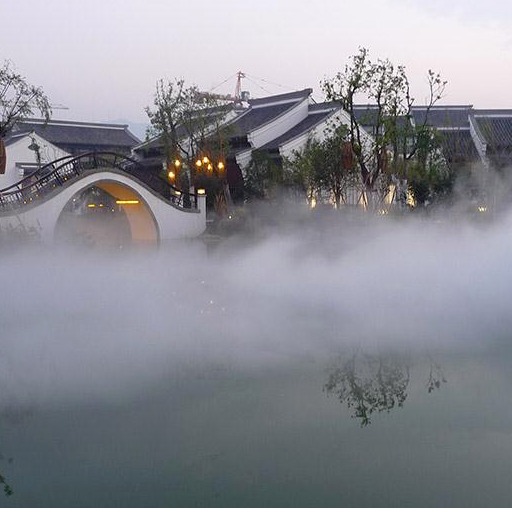 沐丰环保  人造雾净化 景观雾系统 郑州人造雾系统