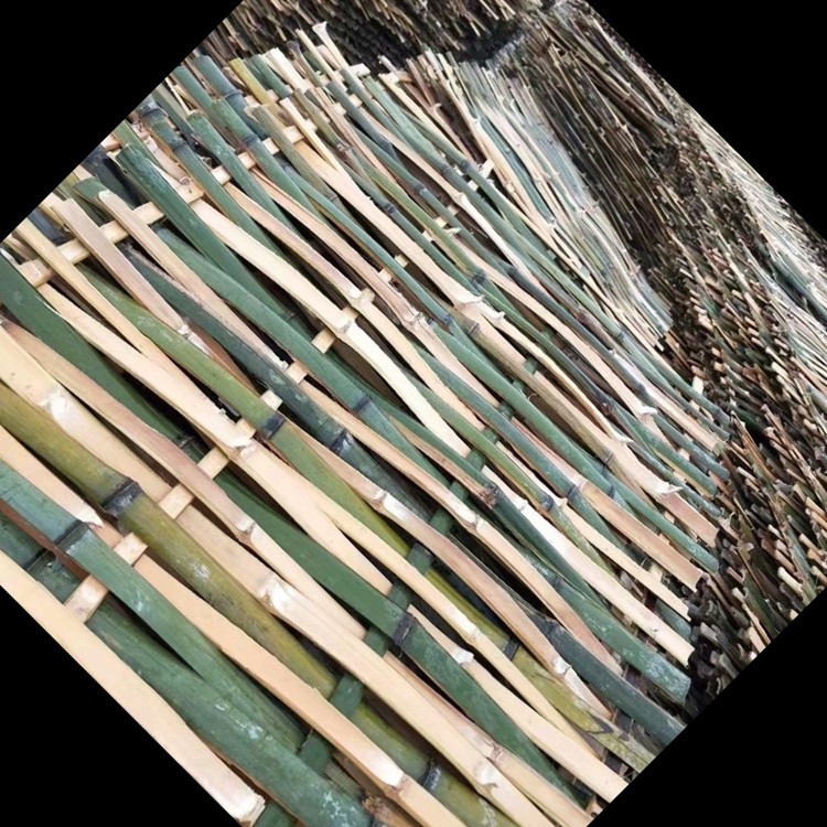 竹棒批发  装潢粗楠竹子  庭院装饰篱笆竹  围栏竹子图片