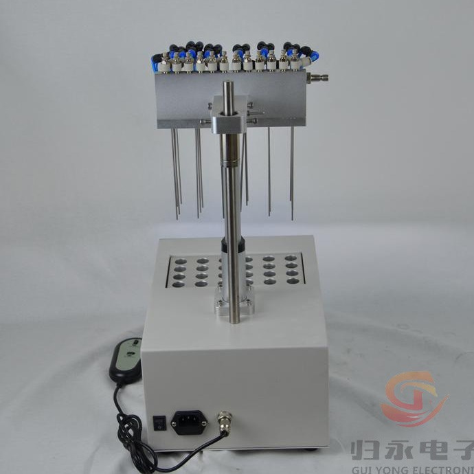 干式电动氮吹仪 干式金属氮吹仪 干式可视氮吹仪 GY-GSDCY 上海归永 支持一件代发 LED显示屏 温度同步显示