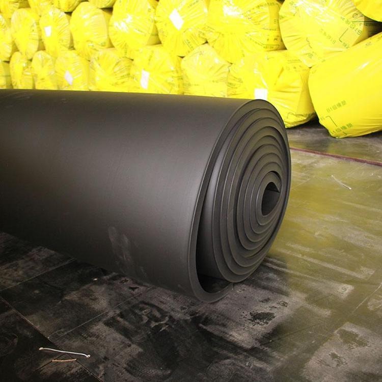 橡塑保温管厂家 铝箔橡塑板 橡塑管现货供应 柔性闭孔黑色橡塑管 b1级现货供应