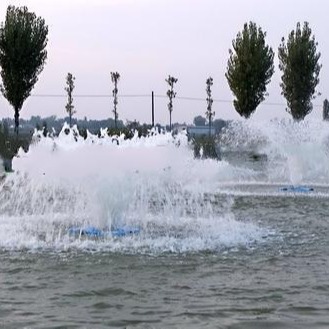 江苏如克环保生产提水式喷泉曝气机 大流量提水曝气机商家