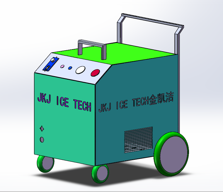 金凯洁小型商用汽车干冰清洗机冰块干冰清洗机发动机除积碳清洗设备
