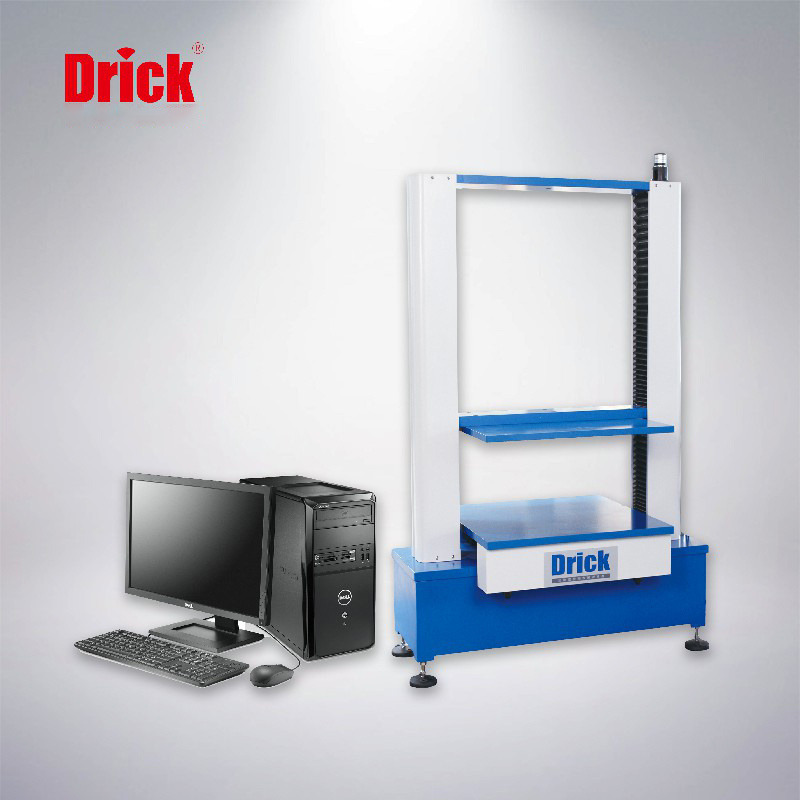 德瑞克DRK123PC电脑伺服式纸箱抗压试验机 油桶抗压机