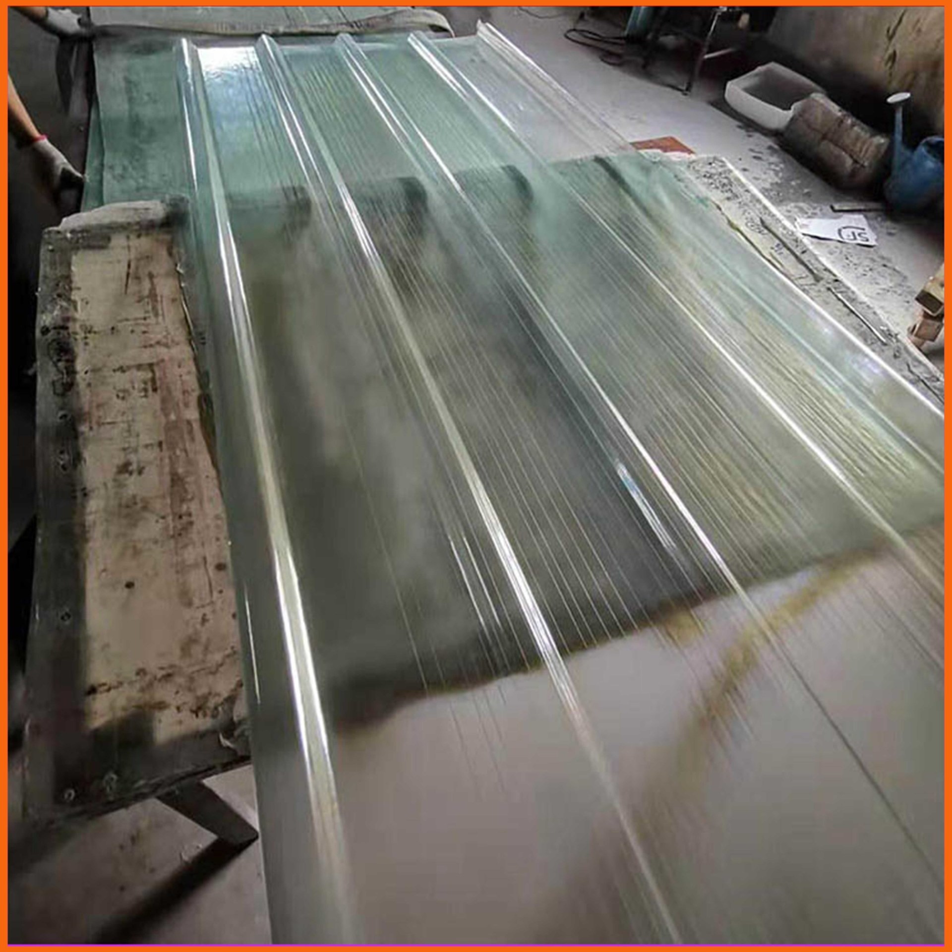 玻璃纤维聚酯采光瓦 儋州FRP采光带 玻璃钢拉挤面板生产厂家