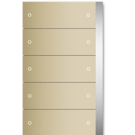 ABB I-BUS智能灯光控制系统KNX总线协议设备智能照明设备PEB/U5.0.1-002 PEONIA智能面板