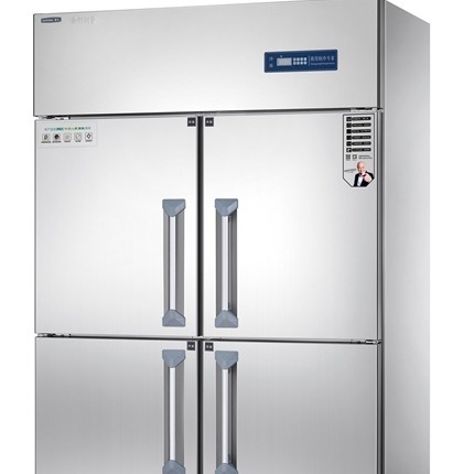 睿丰商用冰箱 TRF4四门双机双温冰箱 不锈钢冷藏冷冻柜