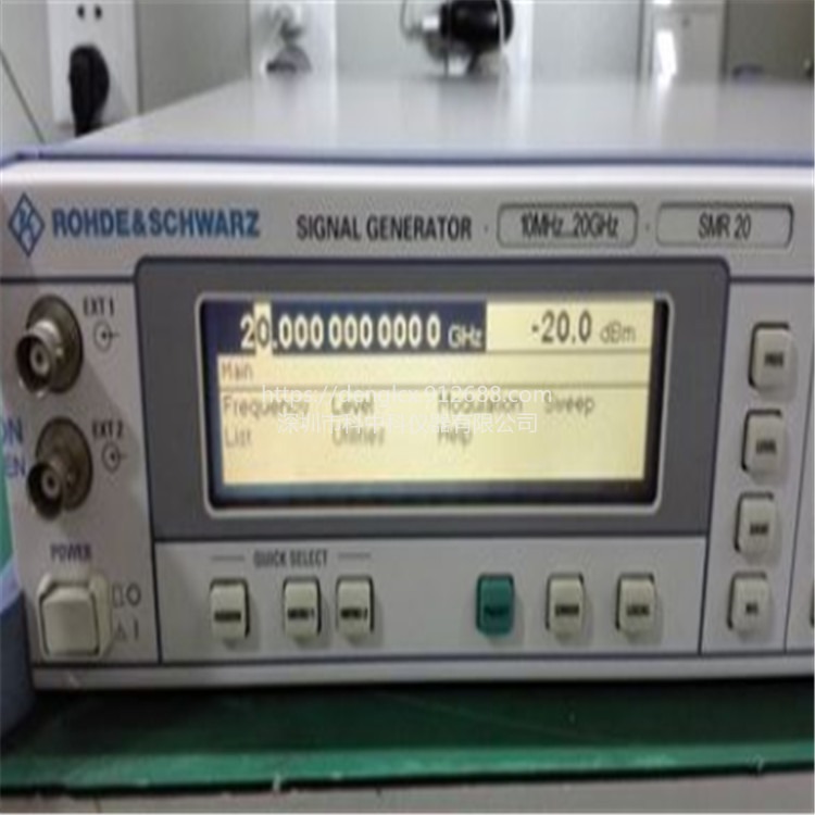 回收租售罗德与施瓦茨SMR20大功率信号源SMR20大功率信号发生器图片