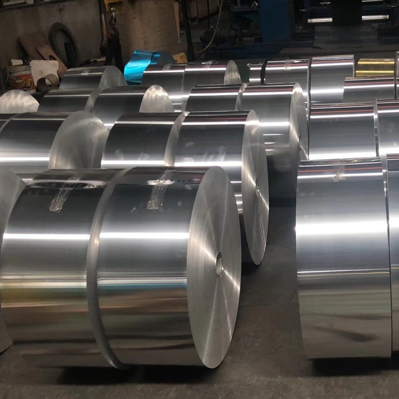 现货供应铝塑复合管用铝带8011   O态单双零铝箔卷材图片