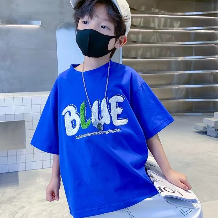 夏季便宜童装批发短袖货源 几元韩版洋气儿童T恤工厂