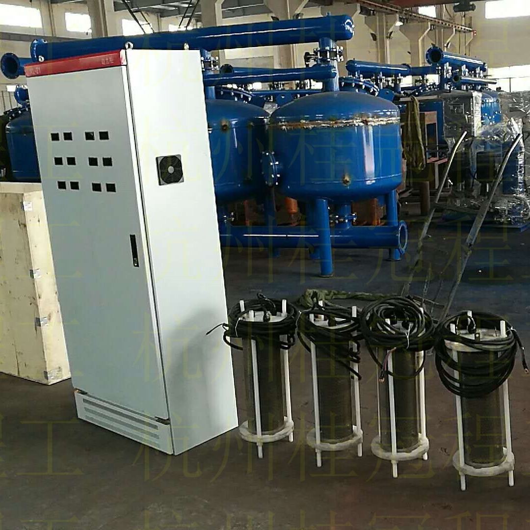 冷却塔循环水池除垢器尺寸 冷却塔循环水池除垢器功率