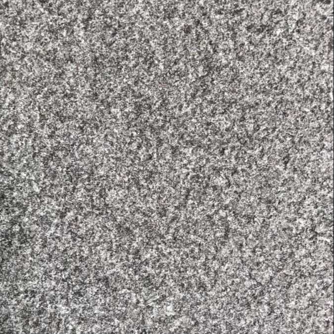 众发石业 提色芝麻黑 广场小区园林装饰用 灰黑色 石材石料