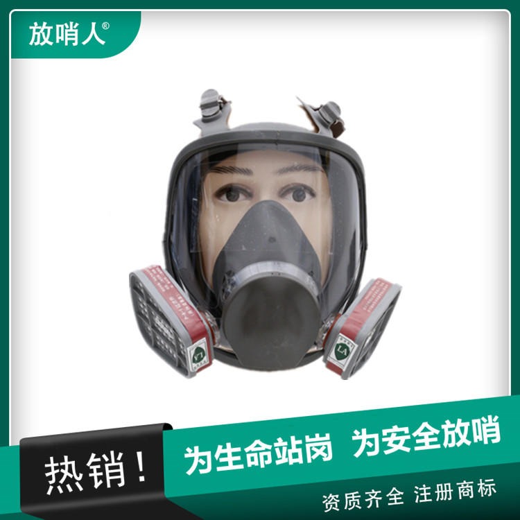 诺安防毒全面罩  防毒面具   过滤式   全面型呼吸防护器
