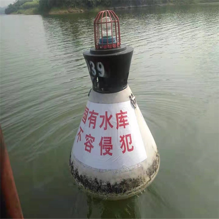 FB1000库区助航浮标 漂浮式水灯塔塑料航标图片