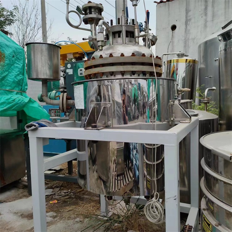 二手磁力驱动反应釜 实验室高压釜 不锈钢分散釜 建功回收