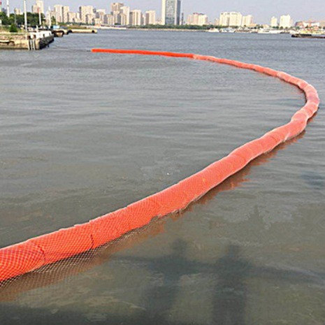 水面漂浮生活垃圾围挡浮排 PE塑料拦污浮体应用
