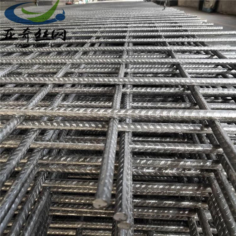 加工生产桥梁国标热轧钢筋网片厂家 8MM钢筋焊接网片 亚奇定尺加工