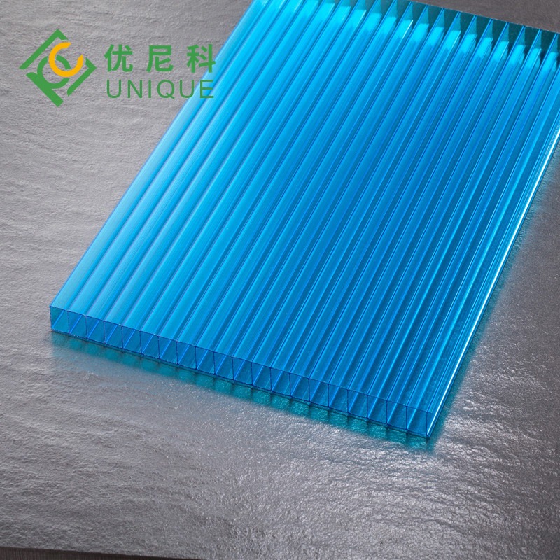 优尼科供应工程塑料板 温室大棚PC阳光板 10mm空心PC板定制