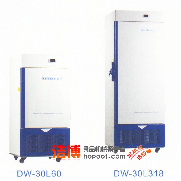 爱雪DW-30L270型商用冰柜270升   都江堰   大容量超低温冷冻柜机器压缩机制冷     价格
