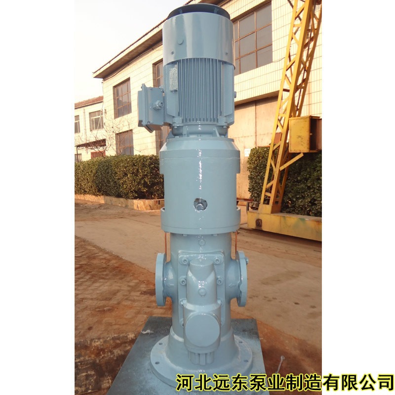 SNS40R46E6.7W2立式三螺杆泵(立式柱脚安装泵)输送重油泵 自吸强 也可重柴油输送泵-泊远东