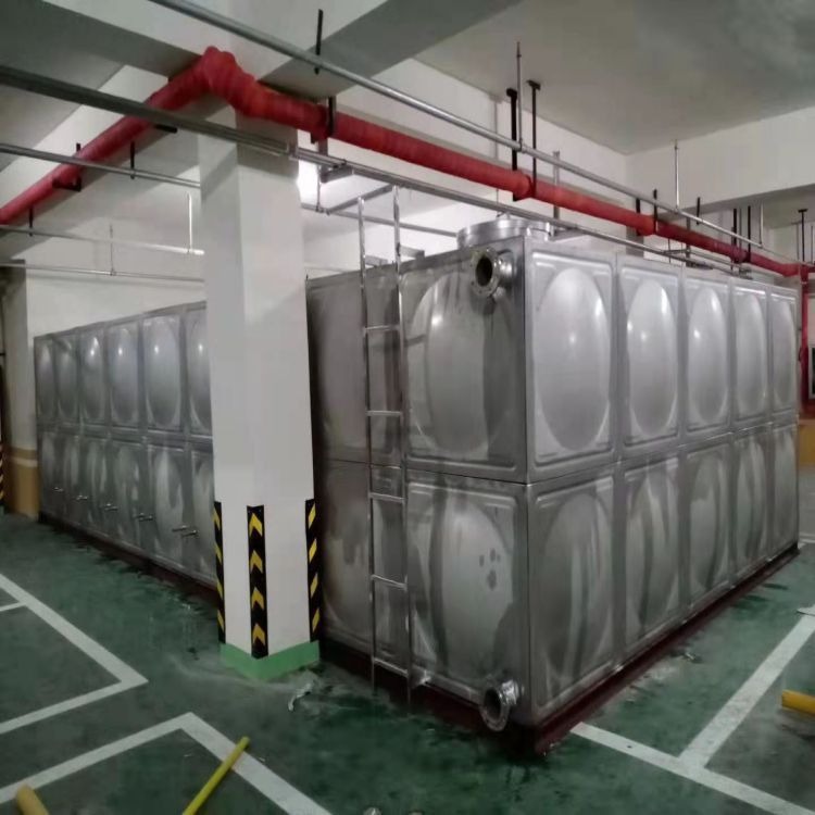 泽润工业一体化水箱 螺栓式冷镀锌水箱 600立方保温水箱