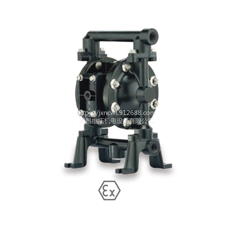 英格索兰ARO1/2寸PD05P-AAS-SXX气动隔膜泵耐溶剂泵 化工涂料