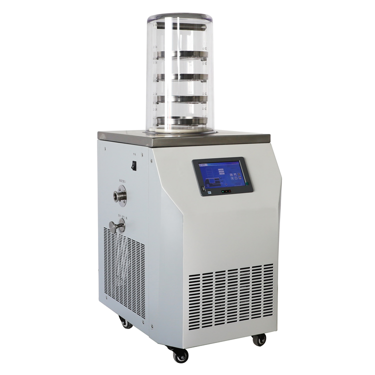 LGJ-18普通型发酵液实验真空冻干机冷阱可预冻样品