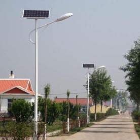乾旭照明8米新农村LED太阳能路灯 太阳能LED路灯 太阳能路灯工程 9米太阳能路灯批发