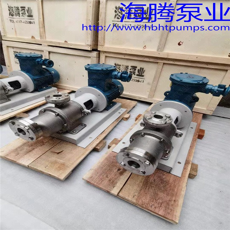 海腾泵业价格优惠 高真空磁力泵 废油再生真空齿轮泵 HT型