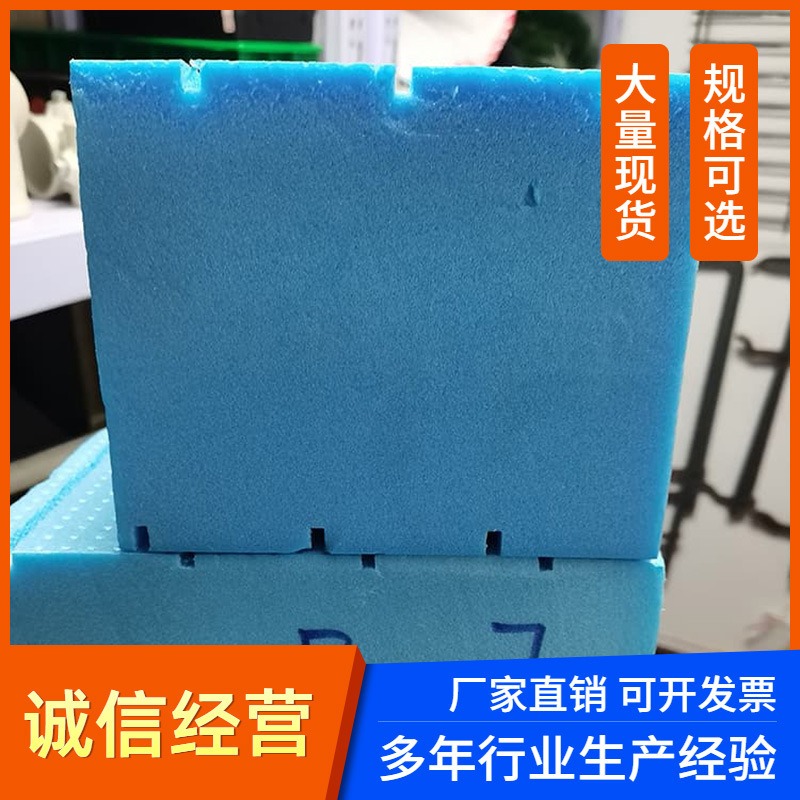 重庆挤塑板厂家 1.80.65公分蓝板批发 40方数量起批 胜帅实业