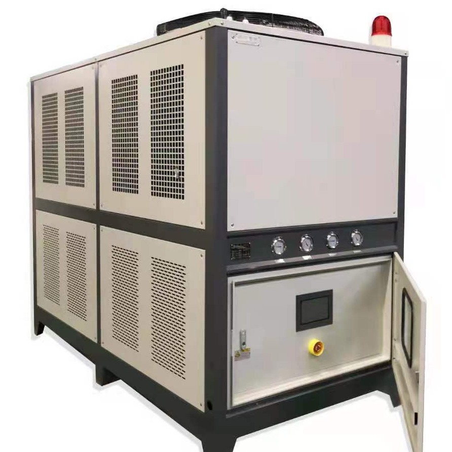 废气冷凝冷水机 烟气冷凝冰水机 冷凝温度水冷控制机 废气间接冷凝机组图片