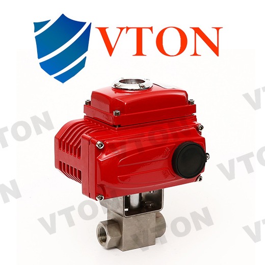 进口电动高压小型球阀品牌美国威盾VTON